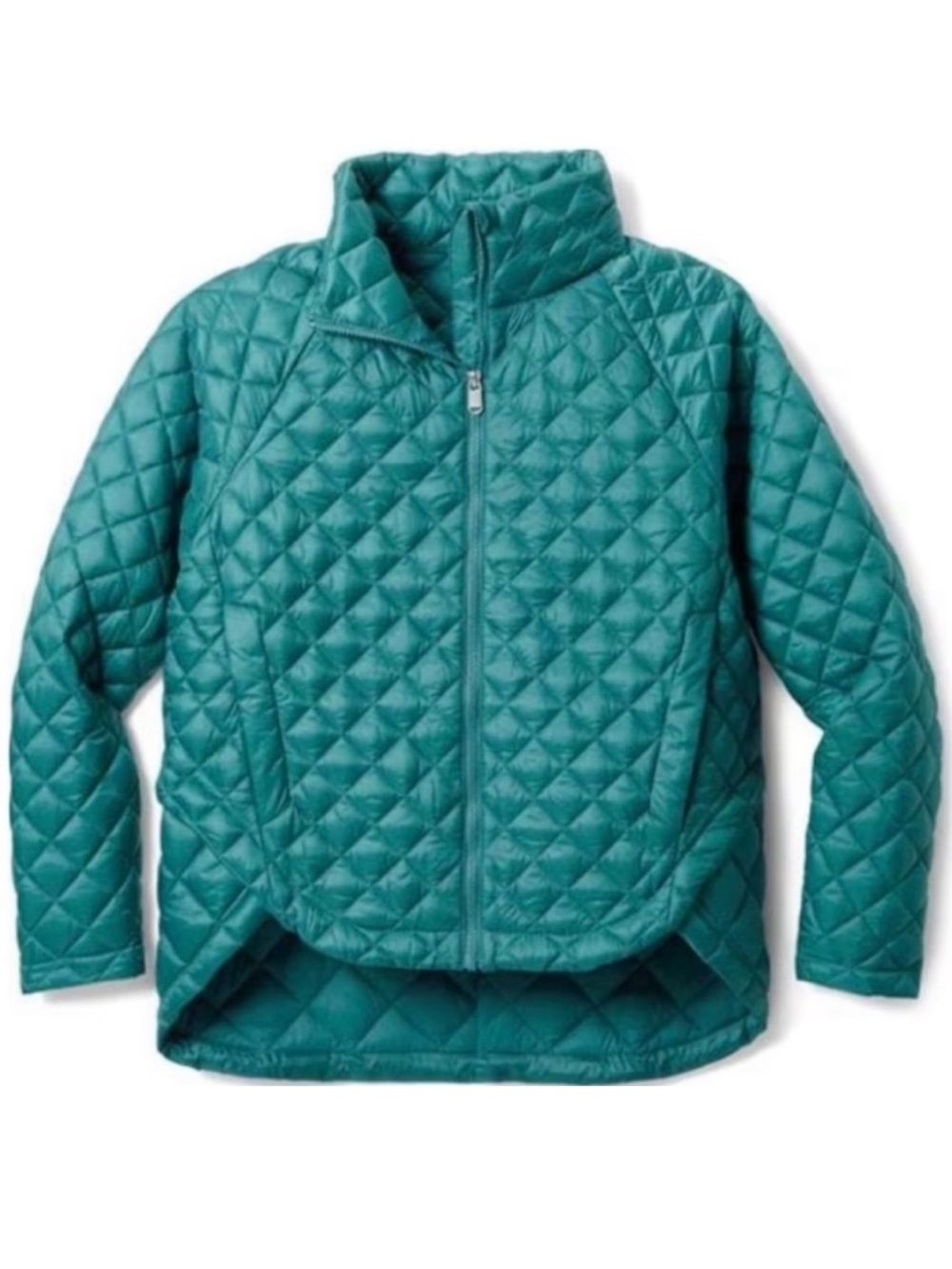 Athleta Whisper Featherless Jacket Teal Size Medium